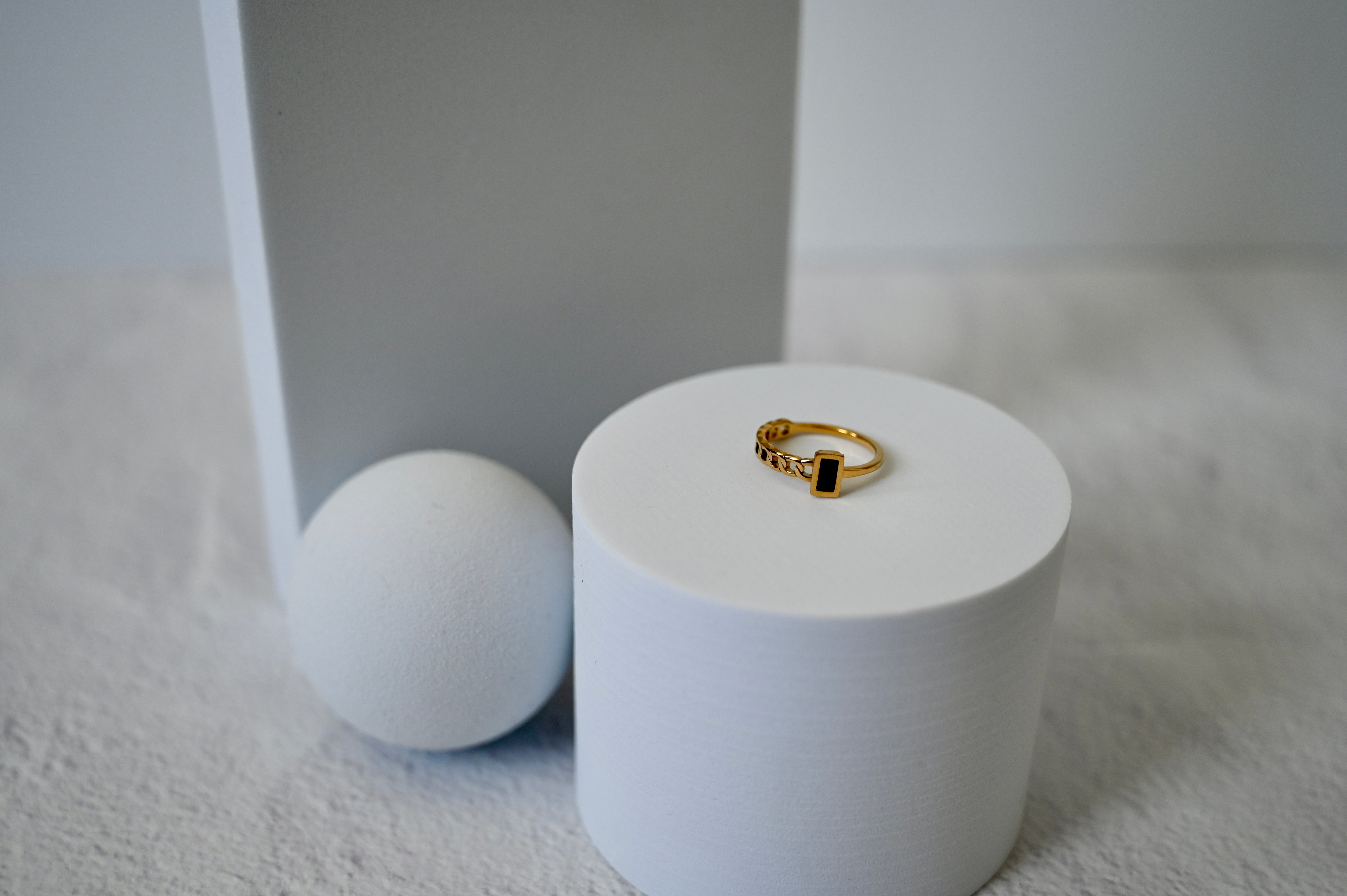 Spark Onyx Link Ring